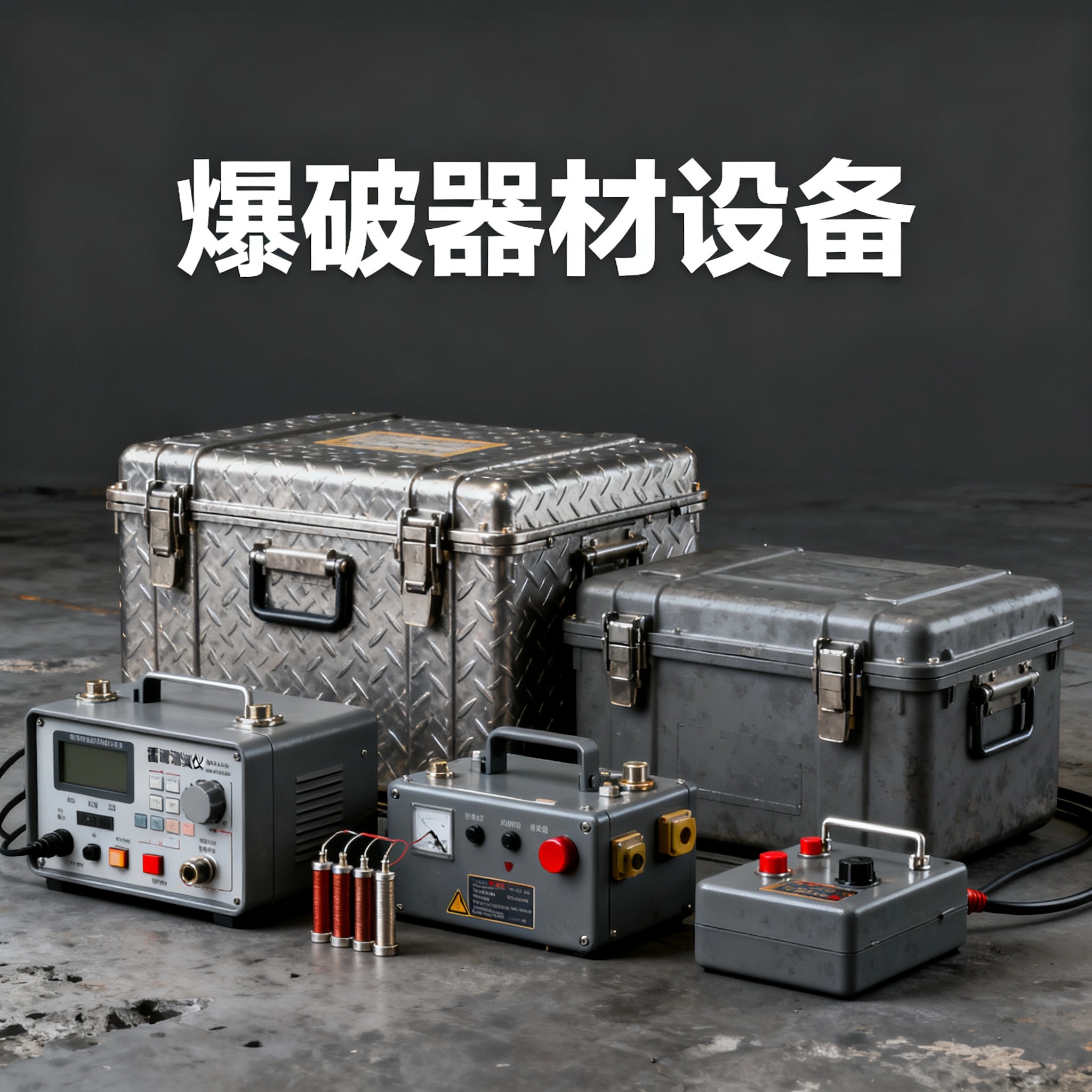 赤坎爆破工程师的“兵器库”：常用器材一册通